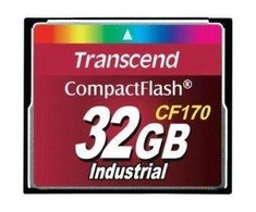 Atminties kortelė TRANSCEND 32GB CF kortelė 170X IND.