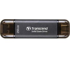Kietasis diskas TRANSCEND ESD310C 256GB išorinis SSD diskas ESD310C USB 3.0 10GB/s, C/A tipo, greitis 1K MB/s