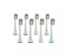 Dantų šepetėlis „TrueLife SonicBrush“ UV galvutės baltai balina 8 pak