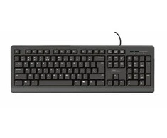 Klaviatūra Trust PRIMO, membraninė, USB, CZ/SK
