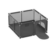 Tulano Meester Group Sp. su o.o. Cozy 20 Graphite baby playpen - 130 cm