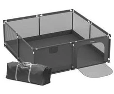 Tulano Meester Group Sp. su o.o. Baby playpen Cozy 28 Graphite - 200 cm