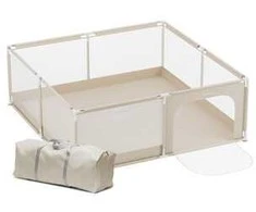 Tulano Meester Group Sp. su o.o. Baby playpen Cozy 28 rusvai gelsvas - 200 cm