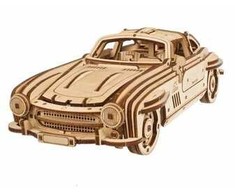 Winged Sports Coupe - mechaninis surinkimo modelis - fanera - 262 elementai - Ugearsmodels