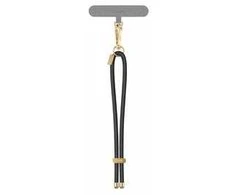 UNIQ Coehl Laurel Handstrap universali virvelė skirta telefonui ant rankos juodos spalvos