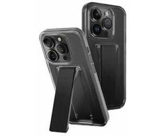 UNIQ Heldro Mount dėklas su stovu Apple iPhone 15 Pro 6.1" dūmų, dūmų
