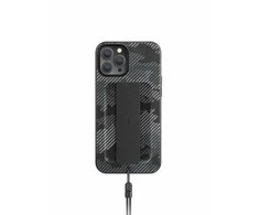 UNIQ Heldro Dėklas Apple iPhone 12/12 Pro 6,1″ charcoal camo Antimicrobial