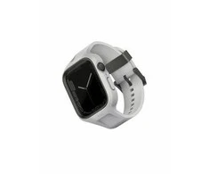 UNIQ apyrankė Monos 2in1 Apple Watch Strap+ Case Series 4/5/6/7/8/9/SE/SE2 44/45mm. pilkos spalvos
