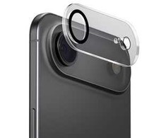 UNIQ Optix Clearshield Frameguard fotoaparato objektyvo apsauga, skirta iPhone, Air, visiškai skaidri, su aplikatoriumi