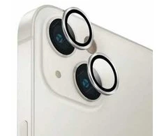 UNIQ Optix Aliuminio Camera LensProtector Apple iPhone 14 Pro 6.1" / 14 Pro Max 6.7" sterling sidabrinis su aplkatoiumi