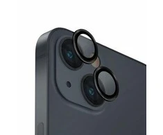 UNIQ Optix Aliuminio Camera LensProtector Apple iPhone 14 6.1" / 14 Plus 6.7" midnight juodas su aplkatoiumi