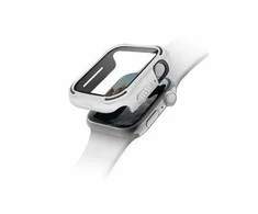 Išmaniojo laikrodžio Apple Watch 4/5/6/SE ekrano rėmelis, Baltos spalvos, 44mm
