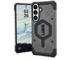 Dėklas Urban Armor Gear UAG Pathfinder skaidrus, pelenų spalvos / juodas - Samsung Galaxy S26+