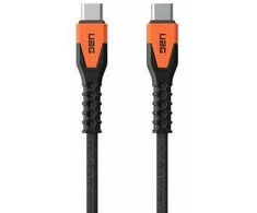 Urban Armor Gear UAG tvirtas USB-C kabelis 60W 1.5m - Oranžinis