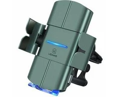 USAMS Indukcinis laikiklis US-CD133 10W Automatic oro grotelėms juodos spalvos Starod CD133ZJ01