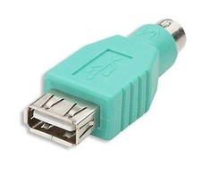 Sonstige Adapteris USB USB-A - PS/2 Baltas (---)