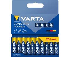 1x20 Varta Longlife Power Micro AAA LR 03 04903121720