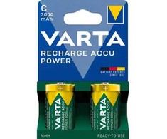 Baterija - VARTA R14 AKU 3000 mAh Ni-MH Įkraunama