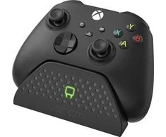 Venom įkrovimo stotelė su įkraunamu akumuliatorių bloku, juoda, skirta Xbox Series X/S