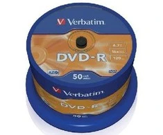 Verbatim DataLifePlus 4,7 GB DVD-R 50 vnt