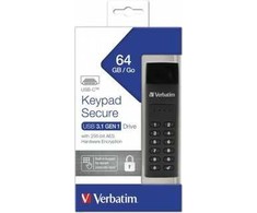 Pendrive Verbatim Klaviatūra saugi, 64 GB (49431)