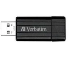 Pendrive Verbatim 4GB USB-A 2.0 PinStripe juoda 49061