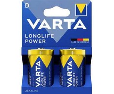 Varta LR20/2BP Longlife POWER (didelės energijos)