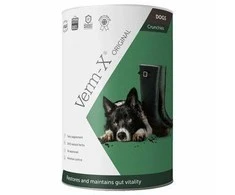 Verm-X Natūralios granulės nuo žarnyno parazitų šunims 325g