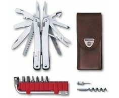Victorinox Swiss Tool Spirit X Plus su odiniu dėklu 3.0235.L