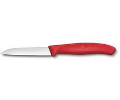 Victorinox Swiss Classic 8cm peilis do warzyw raudona