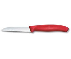 Victorinox Swiss Classic 8cm peilis do warzyw raudona