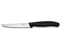 VICTORINOX Swiss Classic Nůž na steak a pizzu 11 cm juoda