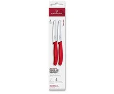 VICTORINOX Swiss Classic Příborový nůž 2 ks raudona