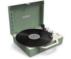 Patefonas Victrola Re-Spin VSC-725SB, Žalios spalvos