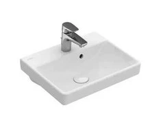 Villeroy &amp; Boch Avento praustuvas, 450x370 mm, baltas