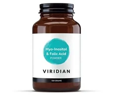 Viridian Myo Inositol Folic Acid 120 g