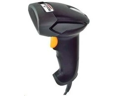 Virtuos Virtuos CCD brūkšninių kodų skaitytuvas HT-310A didelio nuotolio, USB (klaviatūra/RS232), stovas, juodas