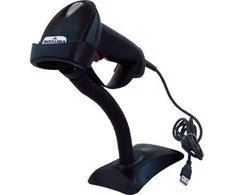 Skaitytuvas kodów kreskowych Virtuos Virtuos laserová čtečka HT-900A, USB (emulace klaviatūra/RS232), juoda