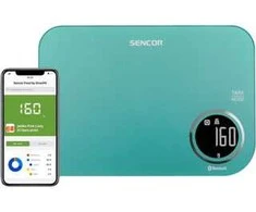 Virtuvinės svarstyklės SENCOR SKS 7071GR turkio spalvos