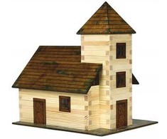Walachia Medinis klijuotas konstruktorius - Bažnyčia - Nr. 12 - 213 vnt