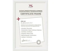 Nuotraukų rėmelis Walther Trendstyle 21x29,7 Dervos balta DIN A4 KP130W