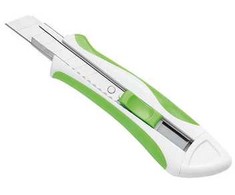 WEDO pjaustyklė „Comfortline“ minkšta, 18 mm, žalia, su 2 baltomis geležtėmis