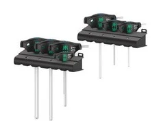 WERA 454/7 HF Set 1 atsuktuvai T formos rankena