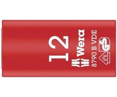 Wera Wera Dviračių lizdas veržliaraktis tiek 12x46 - 8790 B VDE, izoliuotas, su 3 / 8 "vairuoti
