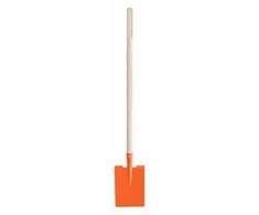 Woody 91889 Medinis / metalinis sodo įrankis - kastuvas (100 cm) vaikams nuo 3 metų Oranžinė