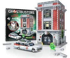 Tactic 3D dėlionė Wrebbit Ghostbusters gaisrinė 500 detalių