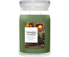 Yankee Candle Balsam &amp; Cedar Fireside Signature Velký