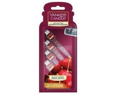 Yankee Candle Juodas Vyšnių kvapo automobilio ventiliacijos žvakė 28 g