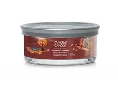 Yankee Candle Aromatinė žvakė Signature tumbler medium Autumn Daydream 340 g