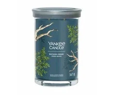 Yankee Candle Aromatinė žvakė Signature tumbler large Bayside Cedar 567 g